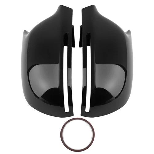 Mirror Housing Cap for Audi RS3 S3 A4 S4 2009-2016 Gloss Black ABS Pair