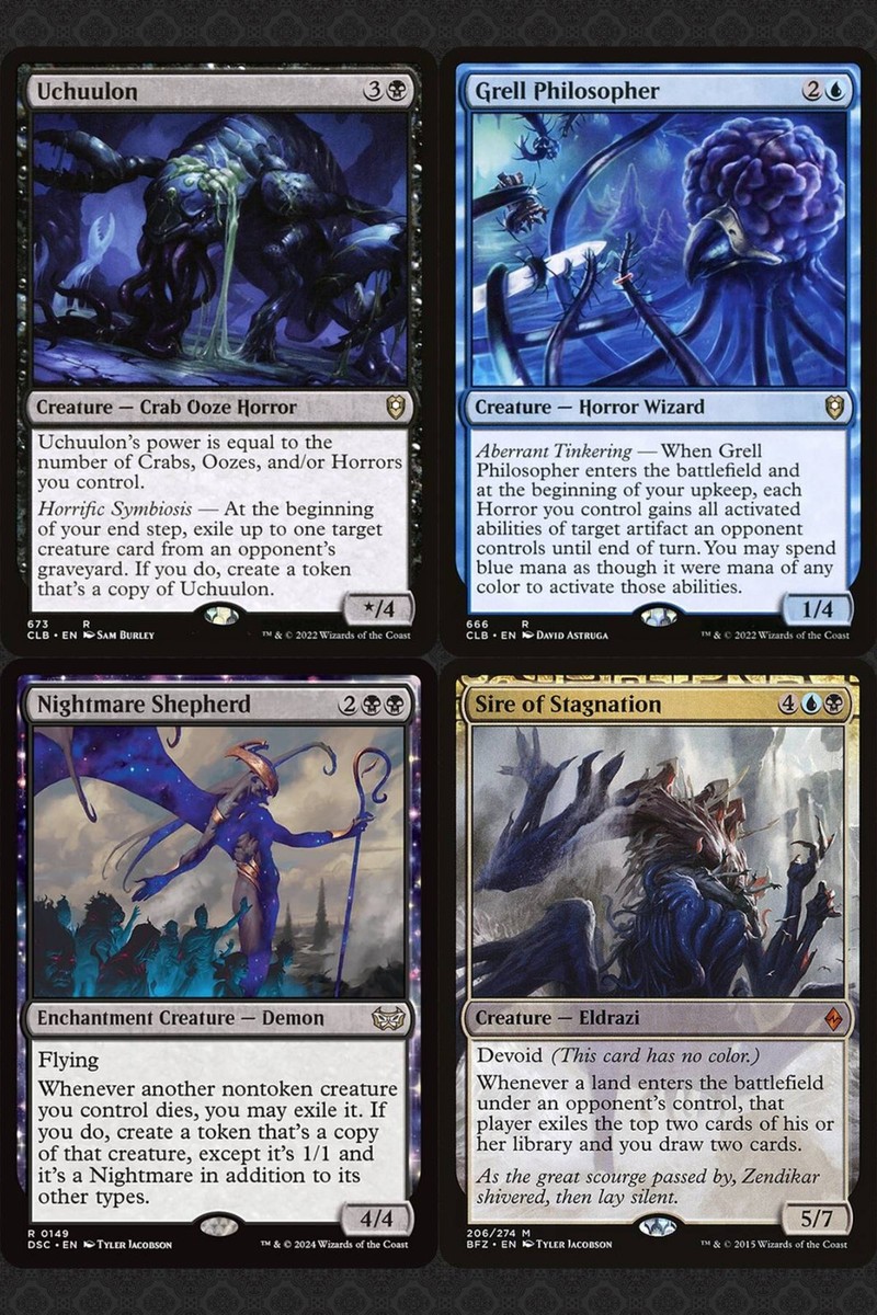 Umbris, Fear Manifest Commander Deck Nightmare Horror Tribal Magic MTG  Dimir Alt | eBay