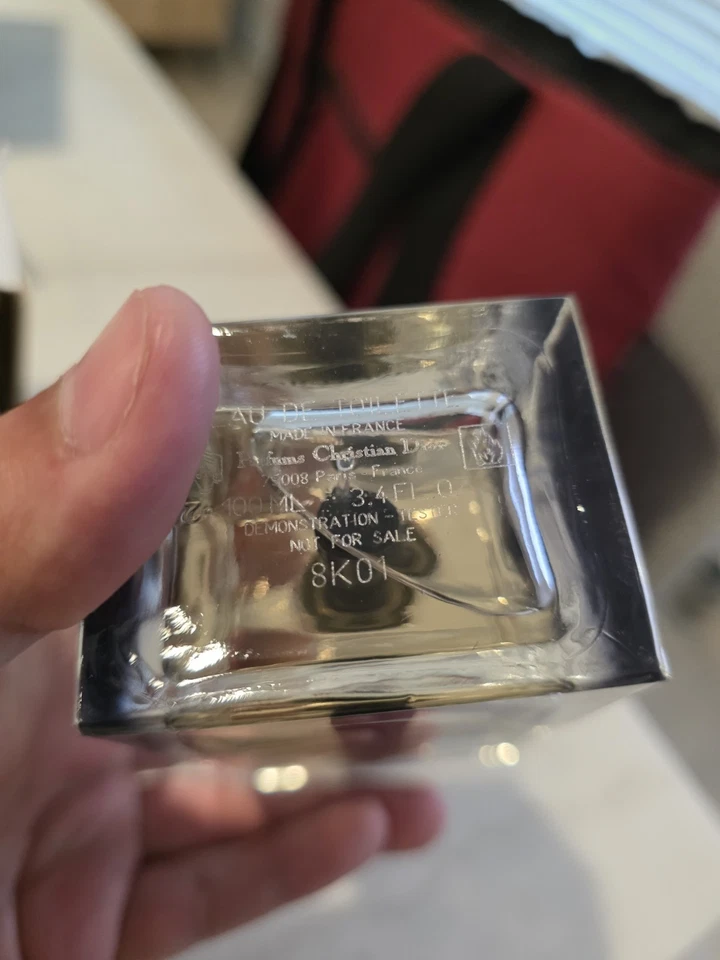 Dior Homme Eau Para Hombre Probador Botellas con Caja Blanca 8K01 Foto 2 de 4