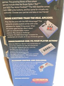 Nintendo NES Action Set Home Console White Gray Retro Classic Gaming System
