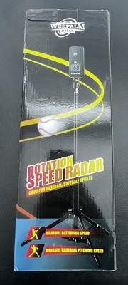 WEEPALM Rotatable Baseball  Softball pocket radar for rotation and speed