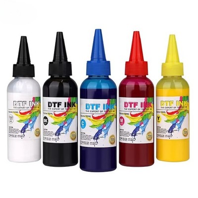 5color/set Premium Quality Dtf Ink 100ml for epson I3200 4720 Printer