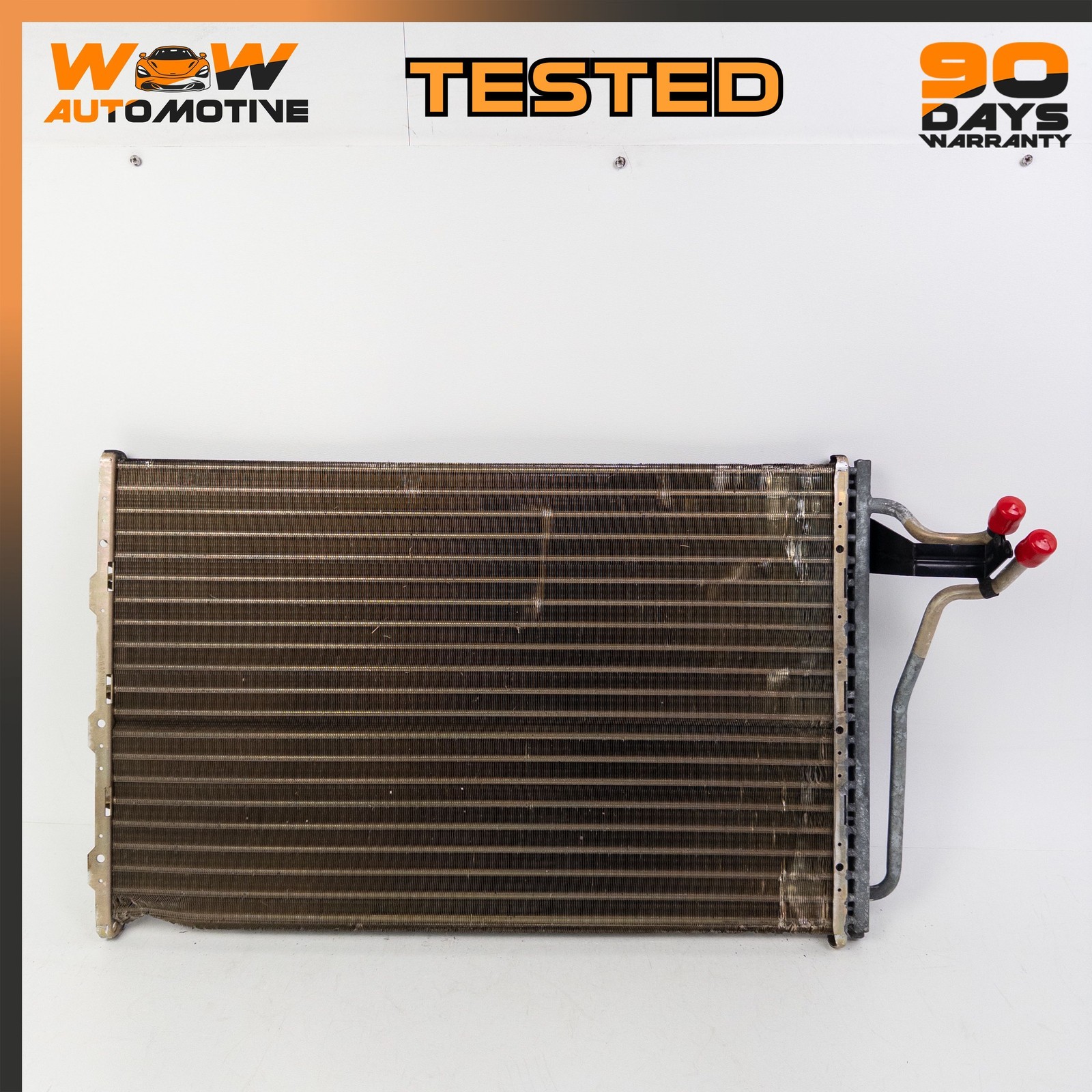 90-93 CHEVROLET CORVETTE C4 AC AIR CONDITIONING CONDENSER COOLER ASSEMBLY OEM