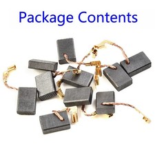 10pcs Carbon Brushes For Angle Grinder GA5030 CB325/459/303/419/203 High Quality