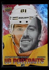 2025-26 Upper Deck Series 1 UD Portraits Red #P-8 Jonathan Marchessault