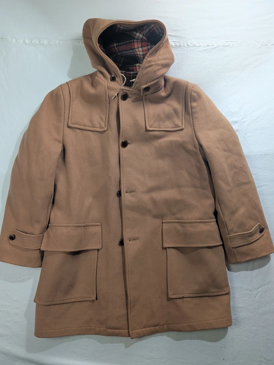Burberry Wool Duffle Coat In Men's Coats & Jackets for sale - eBay