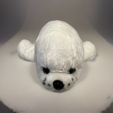 Sea World White Arctic Seal Pup Plush Stuffed Animal Toy SeaWorld