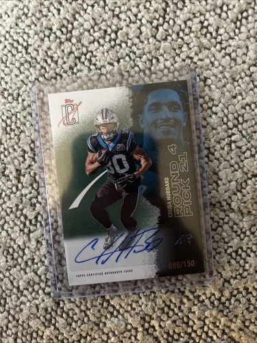 2025 Topps Signature Chuba Hubbard Green (RAW)