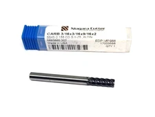 Niagara Cutter 3/16" TiALN Coated 5 FL Carbide End Mill N61988