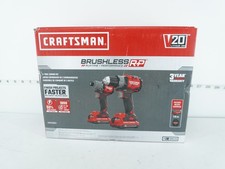 *NEW - CRAFTSMAN CMCK2530C2 V20 RP 20-VOLT MAX 2-TOOL BRUSHLESS POWER TOOL COMBO
