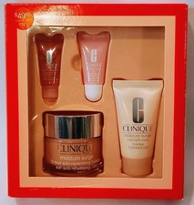 Clinique More Than Moisture Gift Set 72-HR Moisture Surge Mask Eye Lip Plump New