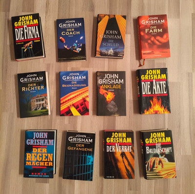 John Grisham Bücher - Thriller & Justizkrimis