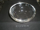 BEAUTIFUL STEUBEN HEART LOVE BOWL - SIGNED - 5.5" WIDE - VG CONDITION