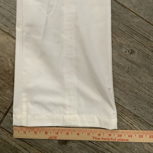 Landau Drawstring Scrub Pants Women’s XS White Elastic Back Half Of Waist New - Picture 11 of 11