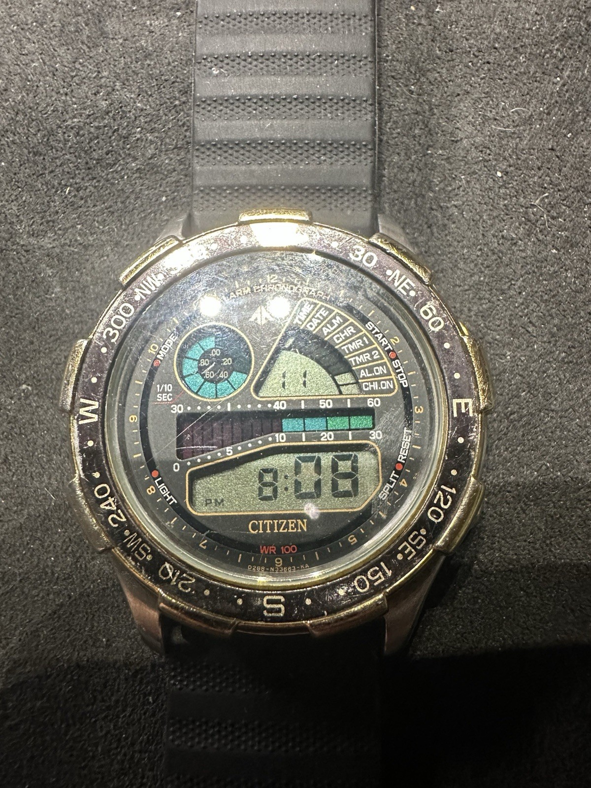 Air WR BAR 80s Promaster Digital GN Aviator 10 Citizen Wingman Vintage 4S - vintagewatches.pk