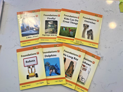 Logic of English Foundations C Readers 8 Books Very Good Condition