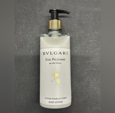 BVLGARI Eau Parfumée au Thé Blanc Body Lotion 300ml / 10.1oz   Authentic, NEW