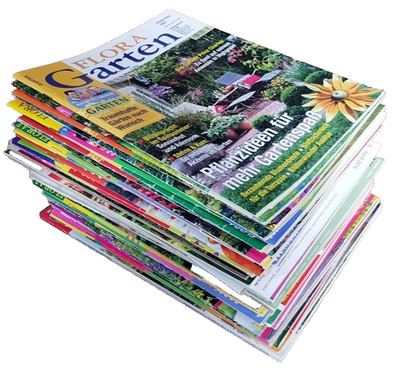 39x Flora Garten 2000er Sammlung Magazin Zeitschrift Blumen Pflanzen Paket