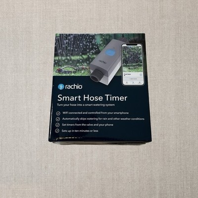Rachio Smart Hose Timer WiFi App Control 1 Outlet Valve+Hub SHVK001 NIB