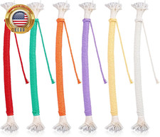 6 Pack Cat Toys Chew Ropes, Interactive Cat Chew Sticks Ropes Toy Kitten Teeth