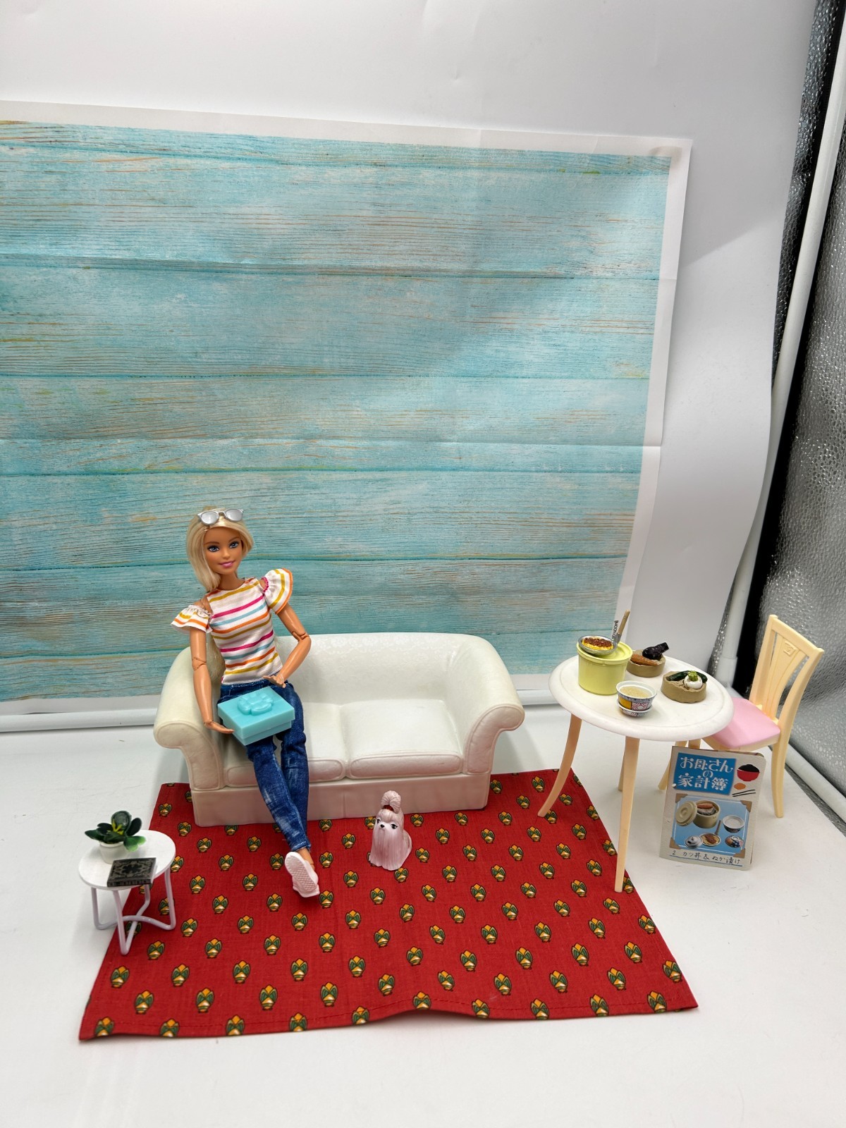 Barbie Moment à la maison dans le salon cadeau d'anniversaire enfant 3 ans