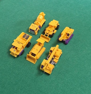 G2 Transformers, All Six Constructicons, Yellow Devastator, **Unbroken Hook**