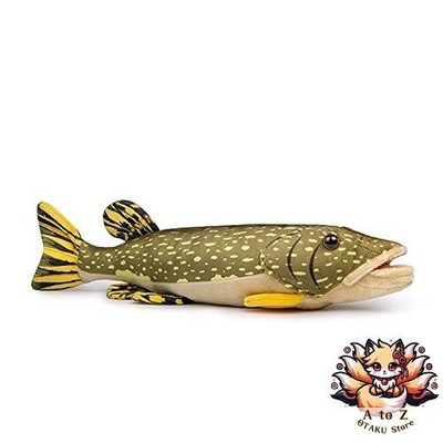 NEW ZHONGXIN MADE Northern Pike Fish Plush | Realistic Deep Sea