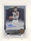 BRAEDEN SHREWSBERRY 2025-26 BOWMAN U CHROME 1ST AUTO #CPA-BS NOTRE DAME Q6992