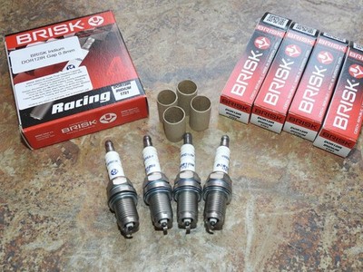 4x BRISK DOR12IR Iridium Spark Plugs fit: Ford Fiesta - 1.6 turbo - 1990 to 1992