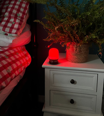 Rotlicht Nachtlicht für tieferen Schlaf | Moderne Therapien