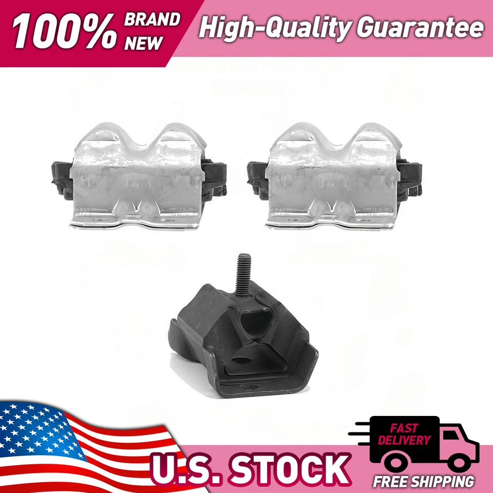 Engine Motor Mount Kit Motor Engine Mount for Chevrolet G30 1991 1992 5.7L V8 - Image 4 of 4