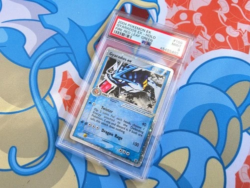 Gyarados ex - 2004 Pokemon Fire Red Leaf Green #109/122 Vintage - PSA 9