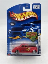 Hot Wheels First Editions 12 of 42 '40 Ford Coupe 2002 Collector No. 024 Red F27
