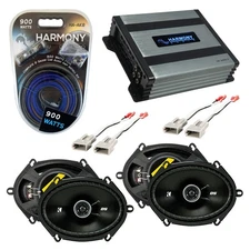 Fit Ford F-250/350/450/550/650/750 97-98 Speaker Upgrade Kicker 2 DSC68 HA-A4004