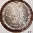🔥 Aztec Calendar 1/4 Oz .999 Fine Silver Round Fractional "Hot"🔥