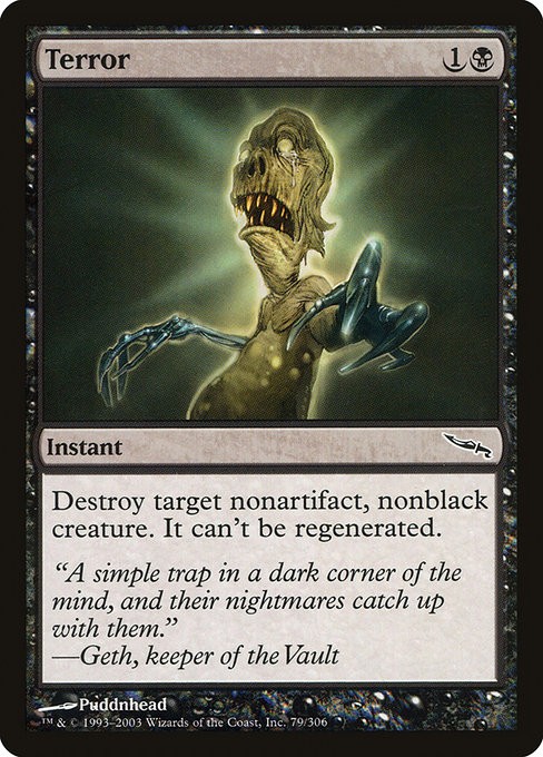 MTG Terror MRD English NM