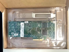 HP NC364T PCI-E 4-PORT GIGABIT SERVER ADAPTER B 436431-001 BOTH BRACKETS