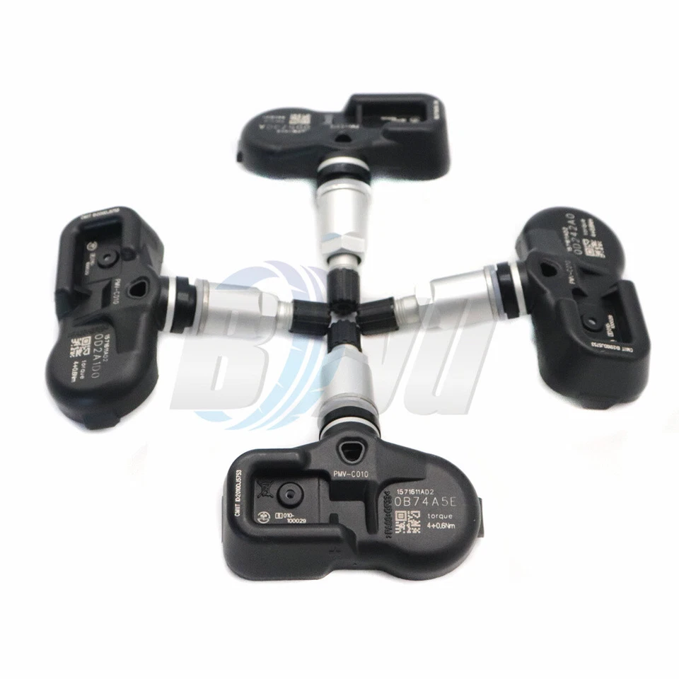 Juego de 4 sensores de presión de neumáticos TPMS PMV-C010 para Toyota Camry Corolla Lexus Scion Foto 4 de 4