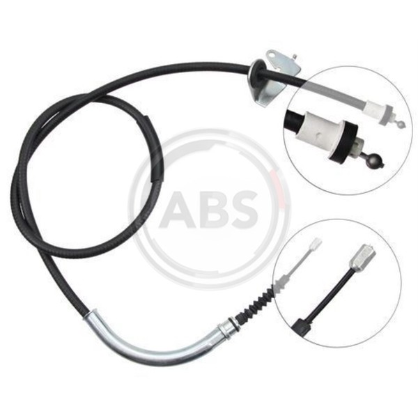 A.B.S. Handbremsseil Bremsseil Links Passend FüR Mini Mini R50 R53 R52-image