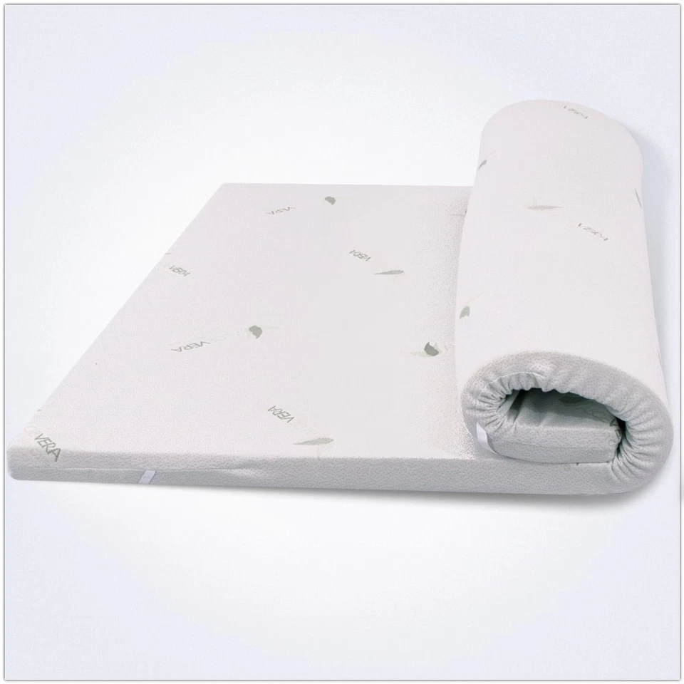 TOPPER CORRETTORE IN MEMORY E ALOE ZONE SOPRA MATERASSO MATRIMONIALE 160X190 H 5 - Immagine 4 di 4