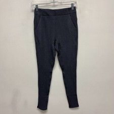 Lunya Womens Gray Heather Waffle Knit Restore Thermal High Rise Leggings XS New