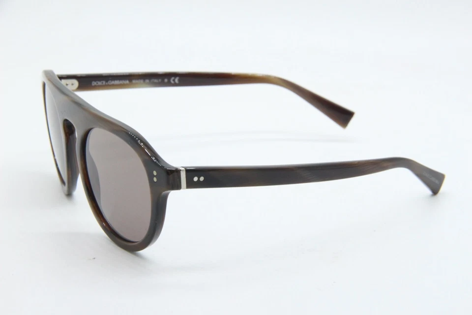 NOVO ÓCULOS DE SOL DOLCE & GABBANA DG 4306 3118/4R MARROM CINZA AUTÊNTICO DG4306 50-23 - Imagem 3 de 3