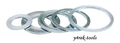 2-Pack Reducing Rings / Bushings - Adapt 25.4mm Circular Saw Blades To 20mm Arbor