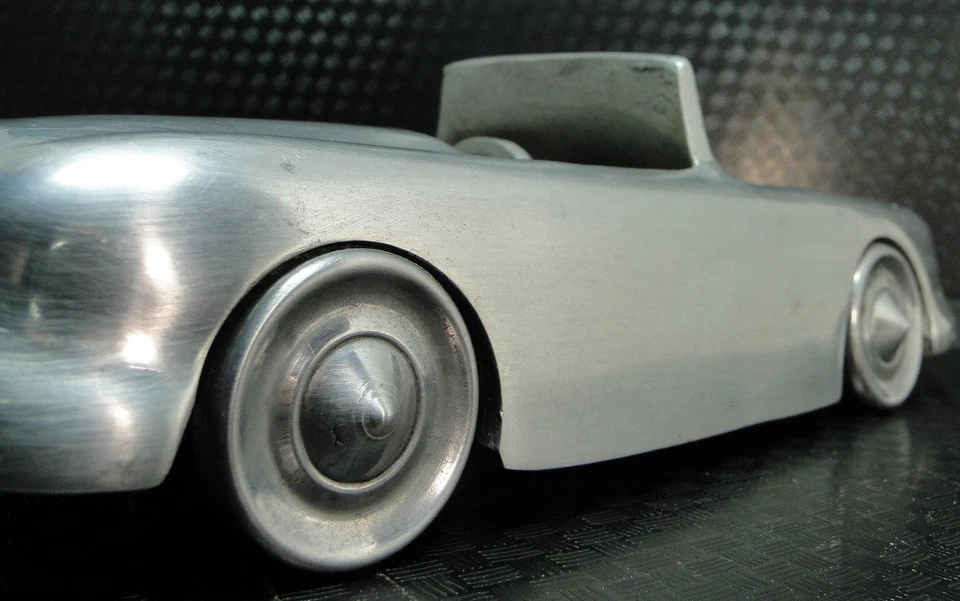 Mercedes-Benz Race Car sl clásico personalizado concepto de metal Hot Rod promoción deportiva 1:18 Foto 4 de 4