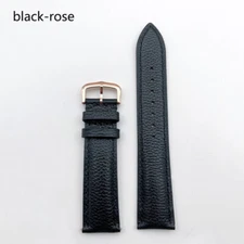 15 18 20MM LEATHER WATCH BAND STRAP FOR FIT CARTIER TANK FRANCAISE DUMONT BUCKLE