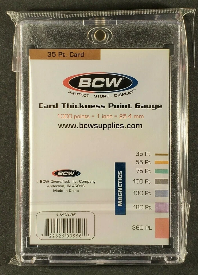 You Pick! BCW Magnetic Card Holder One Touch 35 55 75 100 130 180 360 Point pt - Image 2 of 4