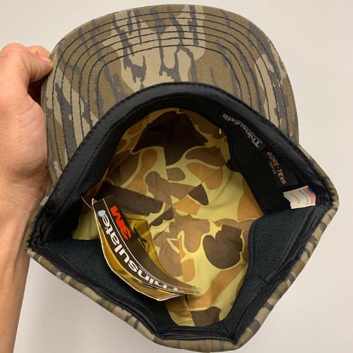 VTG GORE TEX Insulated ORIGINAL Mossy Oak Bottomland Large Hat Camo Ear flaps L - Picture 7 of 10