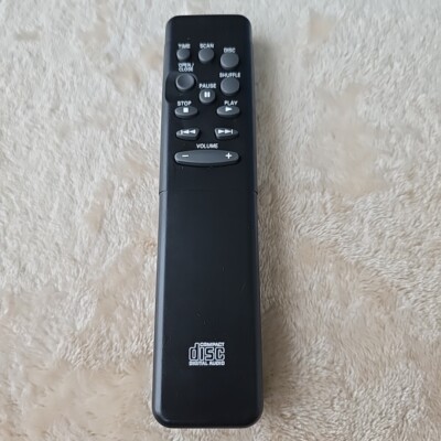 Compact Disc Digital Audio Remote Control RD6054/00 Black Very Nice