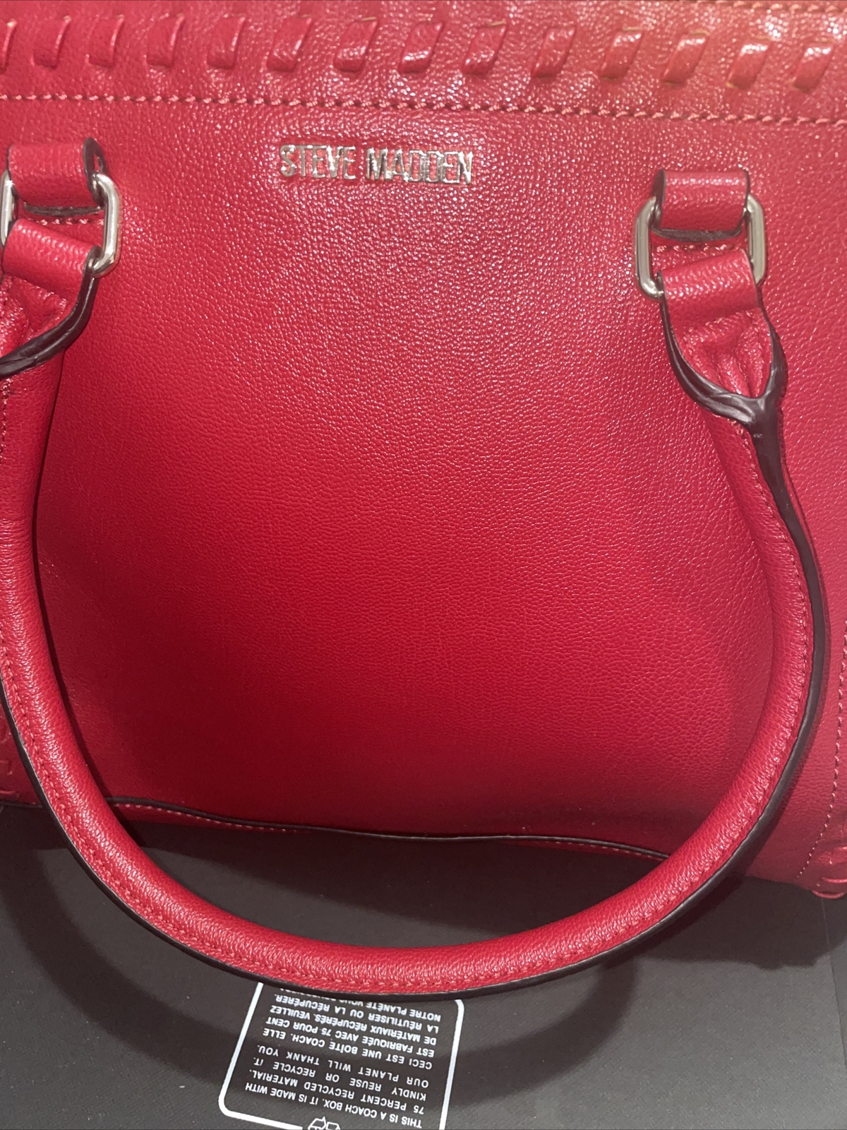 Steve Madden Red Handbag eBay
