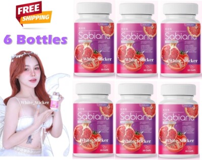 6 X  Sabiana Dietary supplement Radiant Nourish Skin 20 Caps